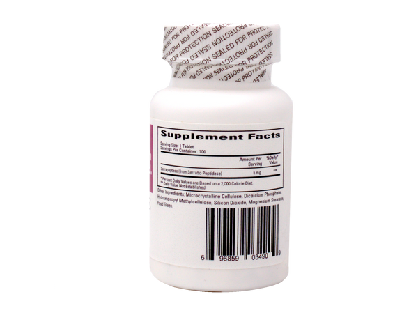 Serraflazyme Serrapeptase Enzyme Brand may vary