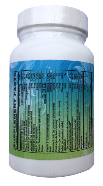 Multivitamin One Daily Iron Free Premier Private Label