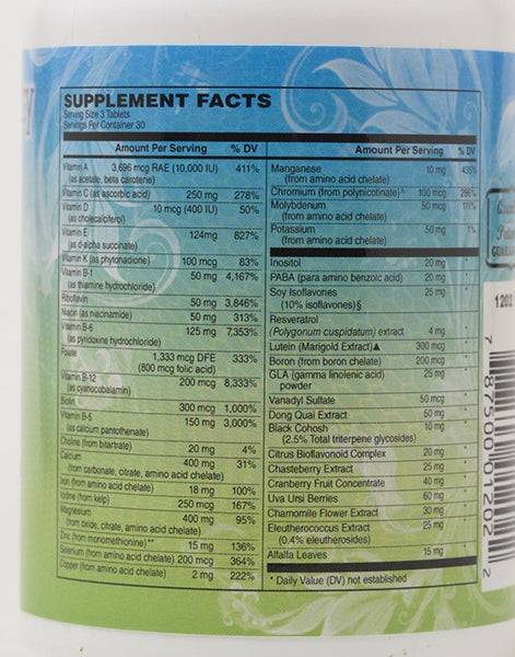 MultiVitamin Women's Active Premier Private Label